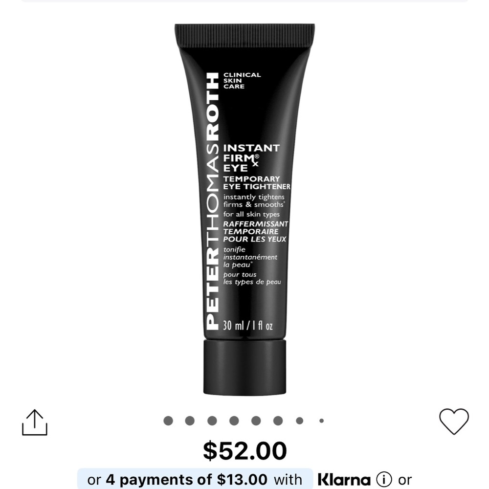Peter Thomas Roth Instant FirmX Eye Tightener - Black